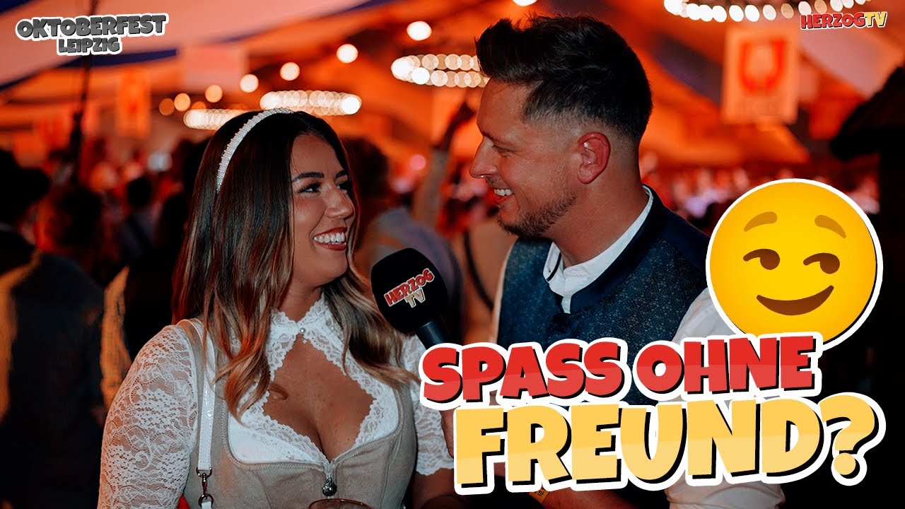 Spaß OHNE FREUND? 😏 Straßenumfrage Oktoberfest Leipzig
