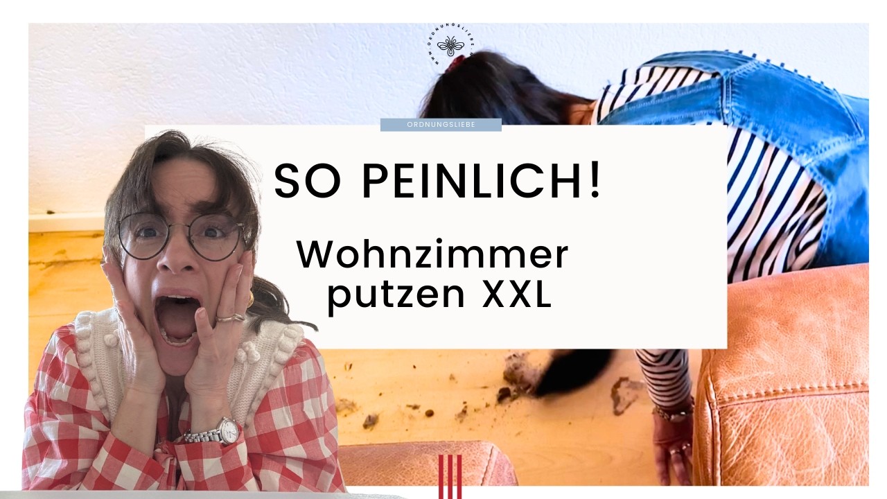 Deep Clean Wohnzimmer | peinlicher Moment beim Putzen