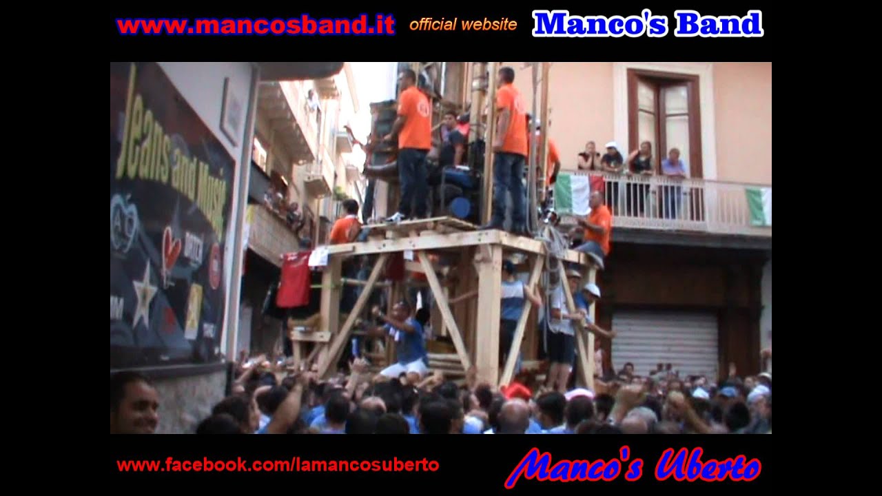 Manco's Band - sera piazza e farm. Scala CALZOLAIO 2011 VOLONTARI - Festa dei Gigli di Nola -  vd.3