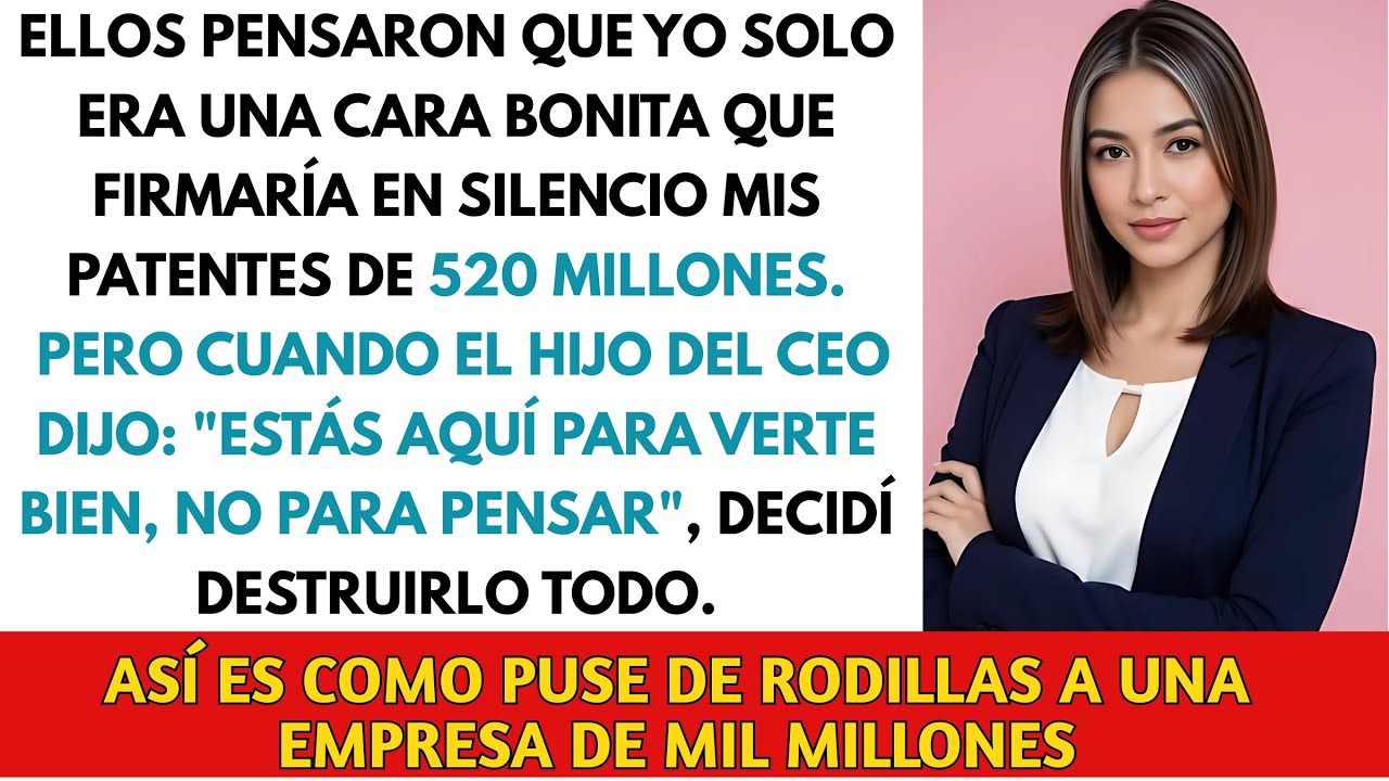 El hijo del nuevo CEO dudó de mí, así que vendí nuestro portafolio de patentes de $520M a los rivale