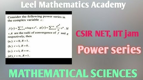 Power series tricks part-1/KSET Mathematical sciences Tricks part-7/CSIR NET, IIT jam, gate, BHU etc