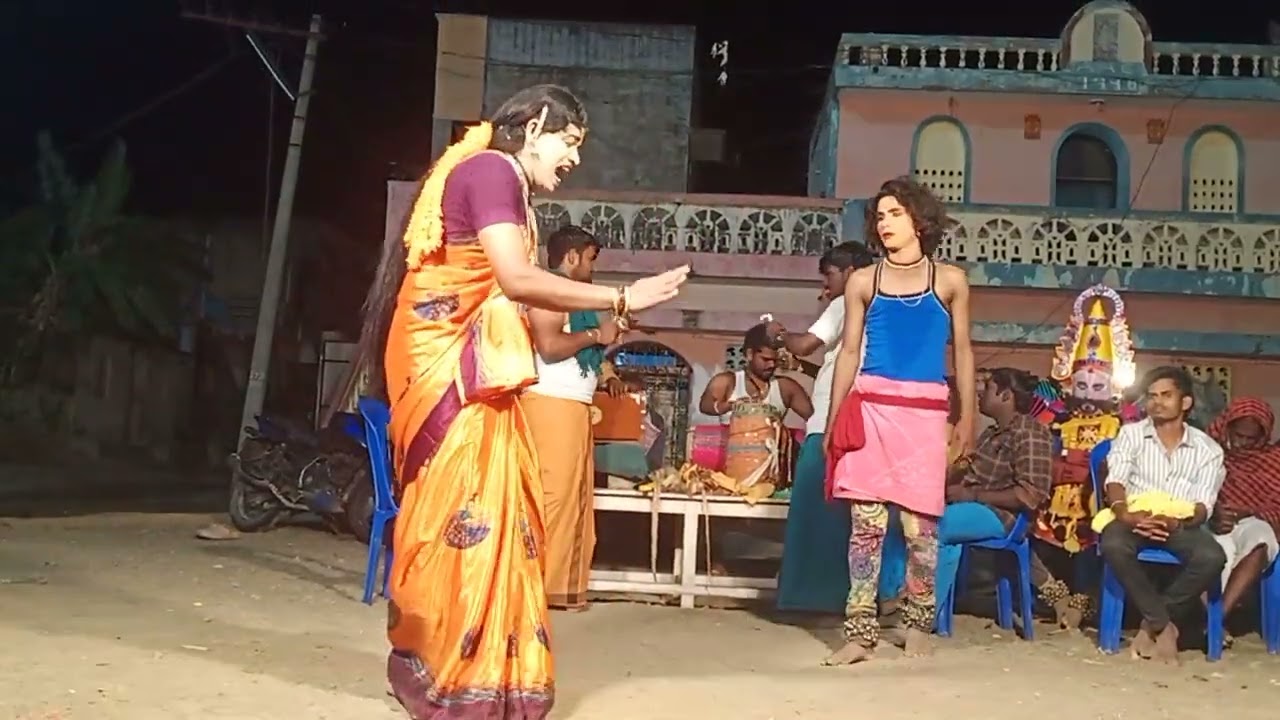 பெரிய பாலிப்பட்டு கிராமம் கர்னமோட்சம்  நாடகம் பானுமதி வேடம🙏