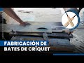 Bate de críquet | Fábrica de fabricación de murciélagos | Talla de bate de críquet