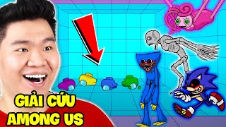 Giải Cứu Among Us Khỏi Sonic.exe và SCP