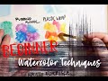 Watercolor Techniques Quiz