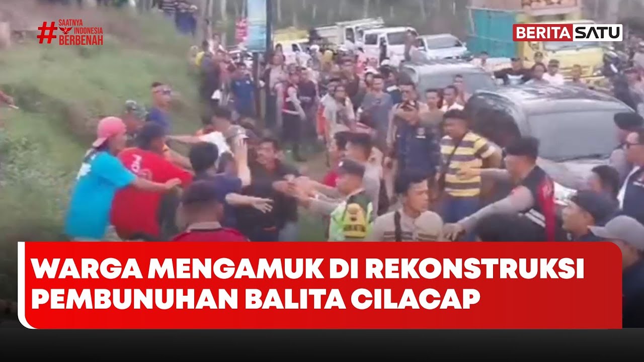 Warga Mengamuk di Rekonstruksi Pembunuhan Balita Cilacap #Beritasatu