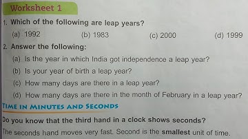 DAV Class 4 unit 8 worksheet 1 ।। Math class 4 chapter 8 worksheet 1 dav public school