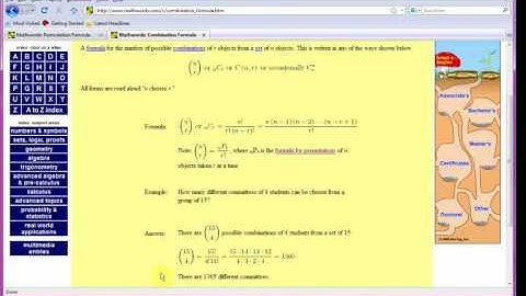 C++ Combination and Permutation