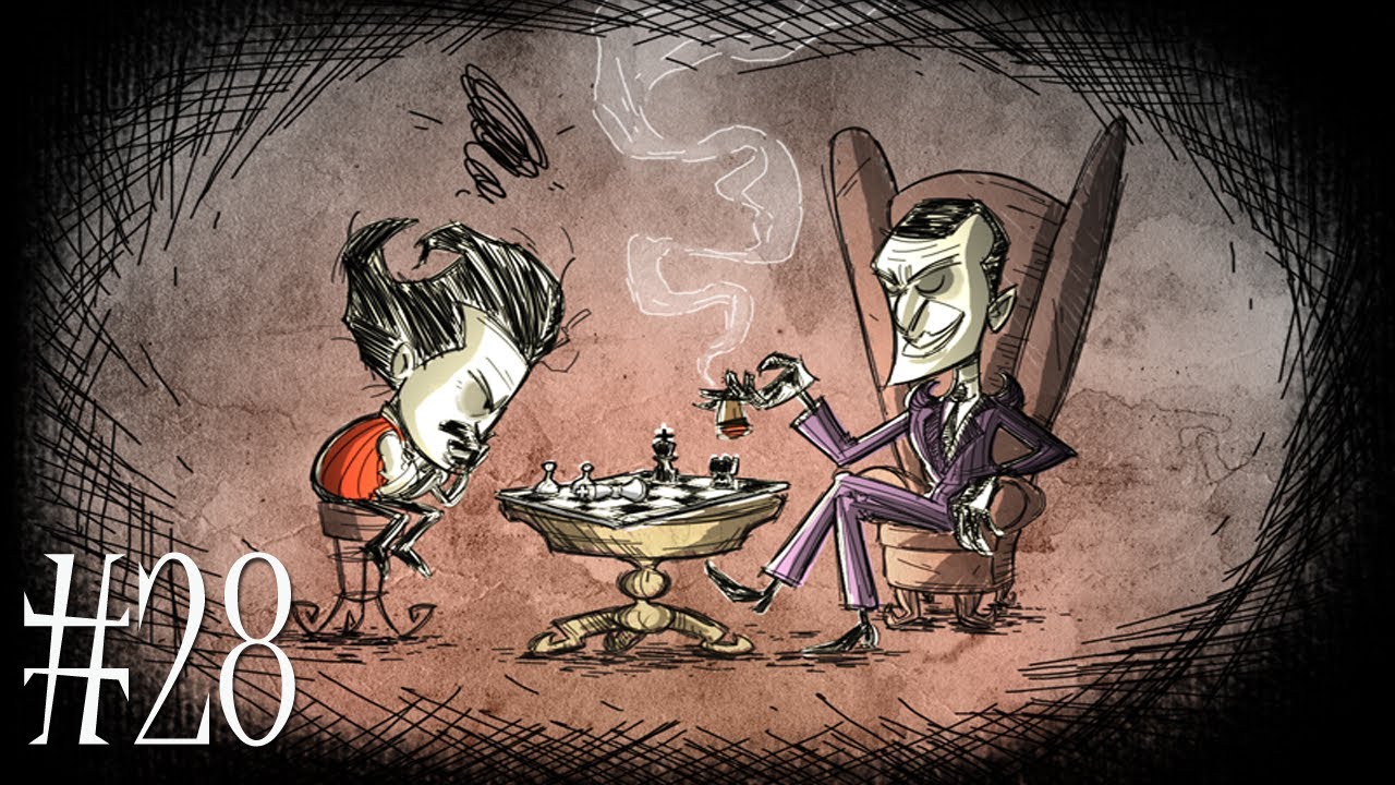 Тайна кошмара. Уилсон don't Starve. Maxwell don't Starve together арт. Чарли don't Starve.