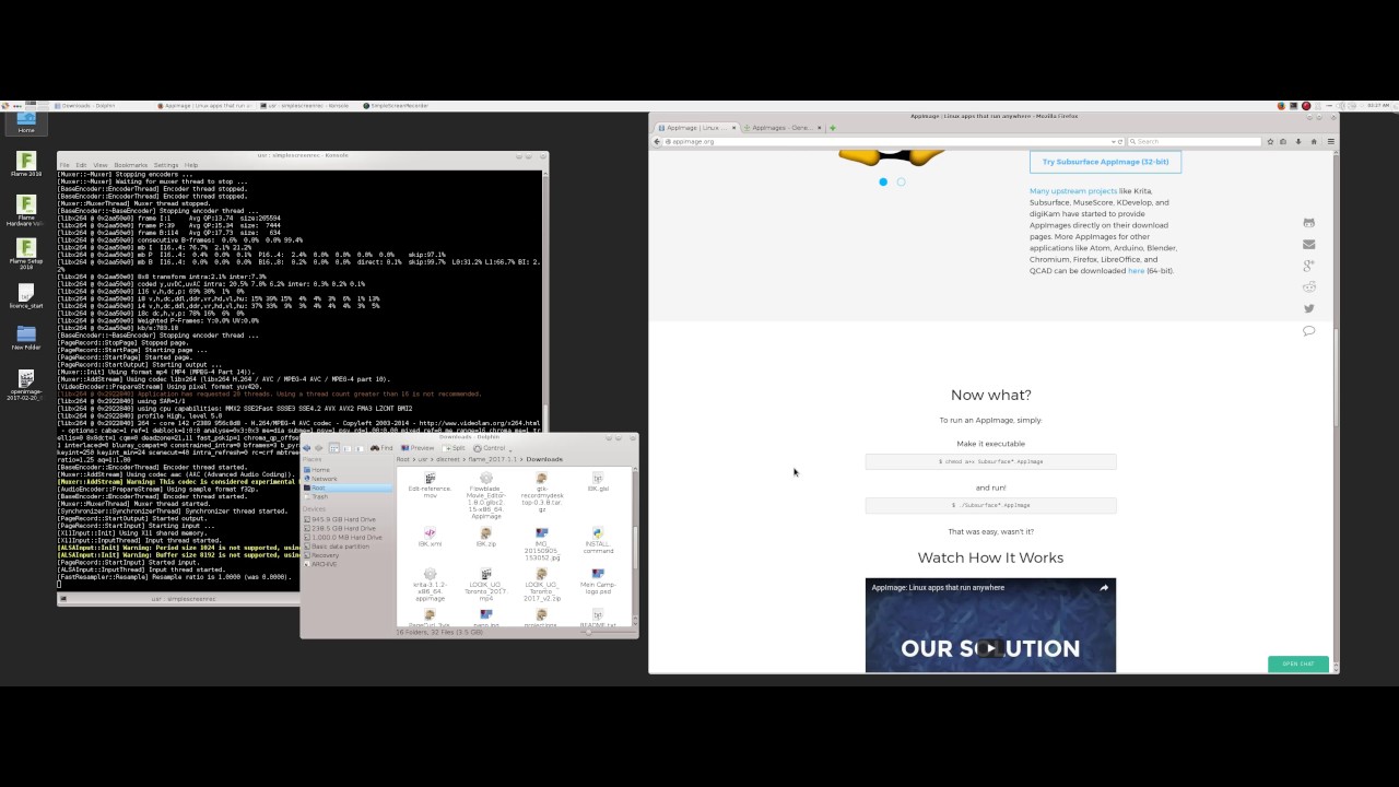 linux extras "AppImage"