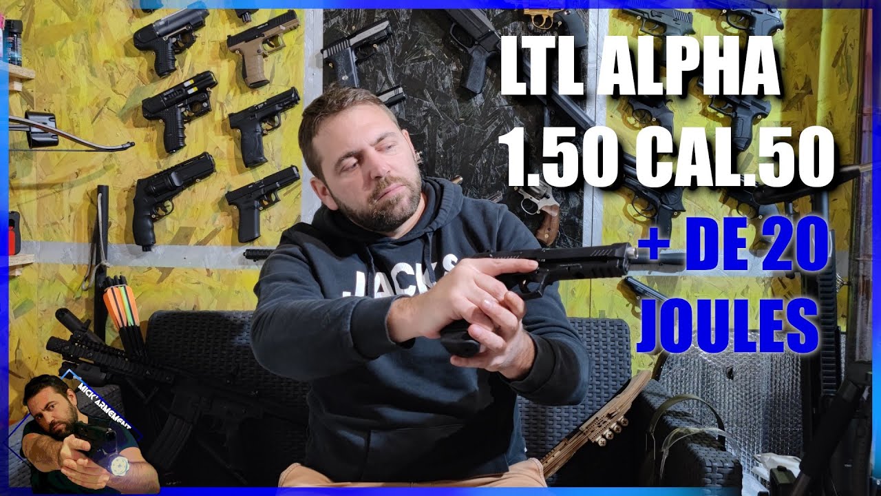 Pistolet de défense et d'entraînement LTL Alfa 1.50 PB575 en