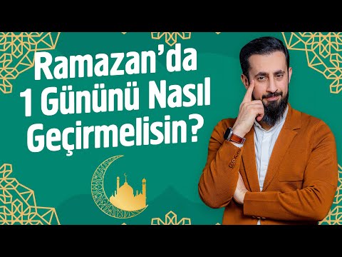 Ramazanda Oruç Tutarken 1 Gününü Nasıl Geçirmelisin? - Ramazanın Manası | Mehmet Yıldız