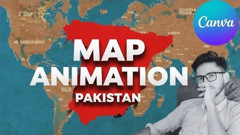 Canva Map Animation Tutorial | Create Stunning Map Animations in Minutes (Beginner to Pro Guide)