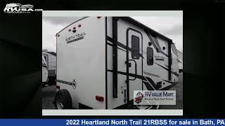 Spectacular 2022 Heartland North Trail Travel Trailer RV For Sale in Bath PA RVUSA com