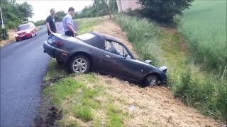 MAZDA MX-5 Miata DRIFT CRASH