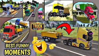 🚚Best Funny Moments 🤣 In Truck Simulator Ultimate New Update 1.1.3 🏕 | Truck Gameplay