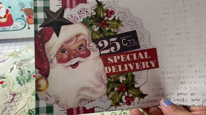 Altered Christmas Composition Notebooks!