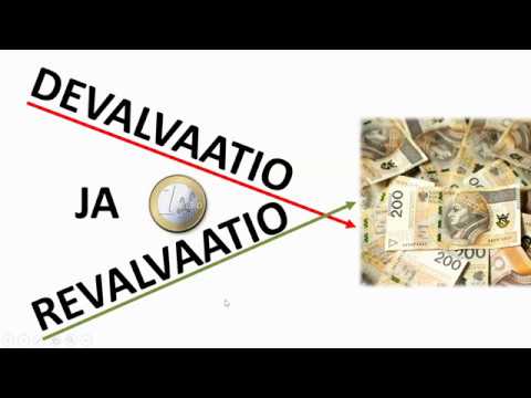 Video: Ero Devalvaation Ja Poistojen Välillä