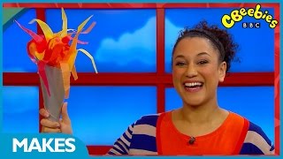 Celebrity CBeebies Makes | Summer games torch make Profile