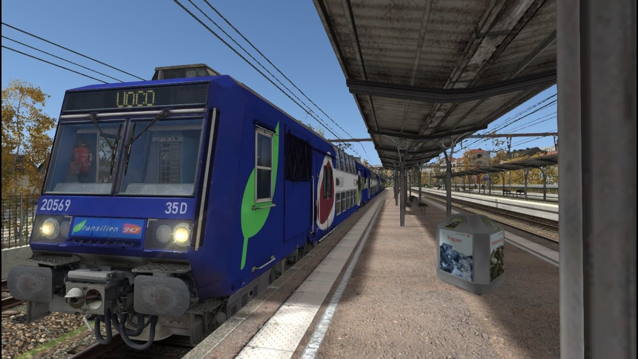 trajet en Z20500 sur la Petit Ceinture de Paris