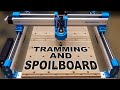 Spoilboard and tramming on the Sainsmart Genmitsu 4040 Pro