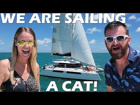 We Are Sailing A Catamaran!  S4:E01