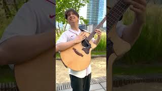 Desperado on one guitar. Percussive fingerstyle by Marcin Patrzalek. Incredible play on guitar