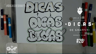 Dicas de graffiti #26 - Mais sobre Throw-up, veja...