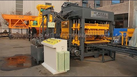 Máquina de bloques Qingdao HF QT12-15