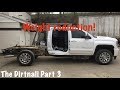 2018 GMC Sierra Denali "Dirtnali" Part 3: Stripping the parts cab and body panels.