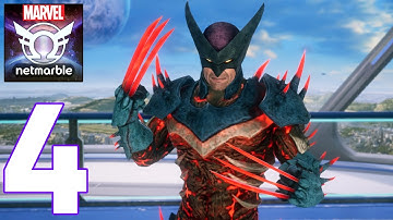 MARVEL Future Revolution - Wolverine Gameplay Walkthrough Part 4 (Android,Ios)