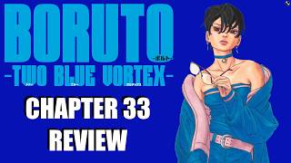 Inojin Saves The Day!! | Boruto Two Blue Vortex Chapter 33 Review