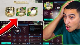 LIVE FIFA MOBILE RONALDINHO 107 WTF ! LEAKS DES NOUVEAU JOUEURS ?