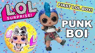 LOL Überraschung Puppen Lil Punk Boi Boy mit Tasche Serie 3 Geschenk Ultra Rare 
