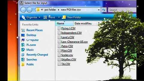 Step 2 converting csv files
