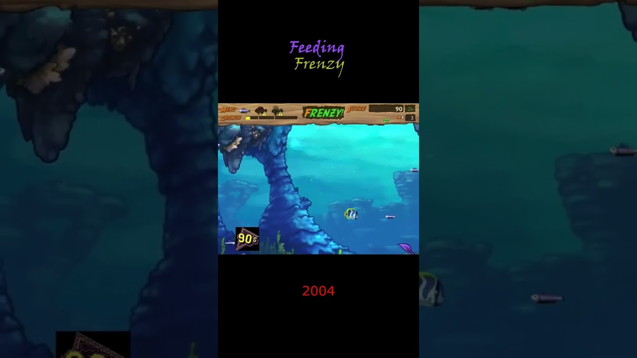 Feeding Frenzy !! 2004 special game from our childhood 