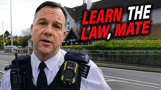 UK Police LOSE CONTROL — Terrorism Act Threat Backfires on Camera!