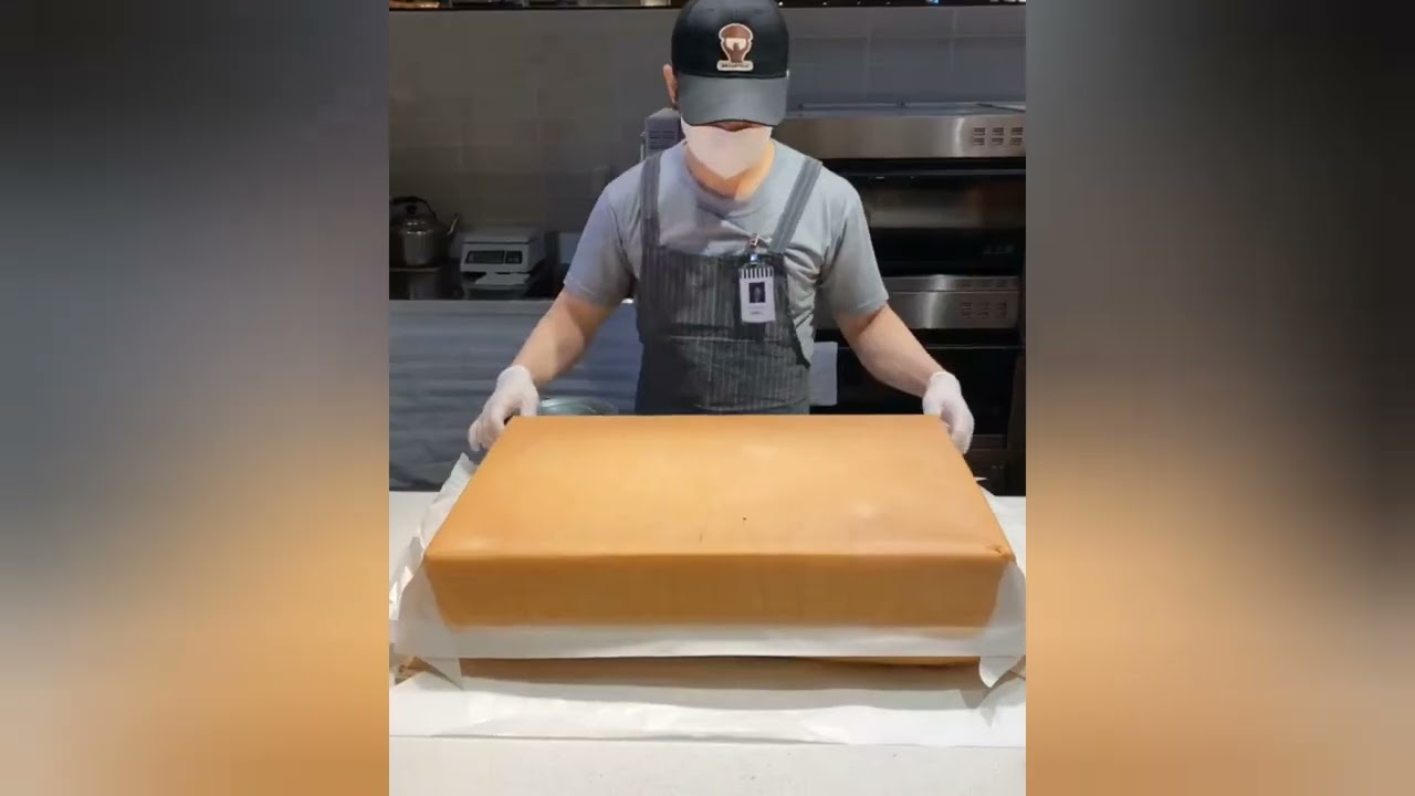 Giant Caramel Flan Cake Sliced to Perfection!