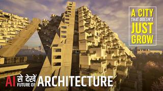 What If Cities Grew Upward Like This? AI Reimagines Stacked Urban Living | AI in Architecture