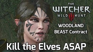 Famous Witcher 3 Contract: The Woodland Beast - Kill The Scoia'Tael Elves ASAP - Alternative Choice Net Worth