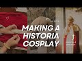 QUEEN HISTORIA, ATTACK ON TITAN | productive cosplay sewing tutorial, royal cape, wig styling