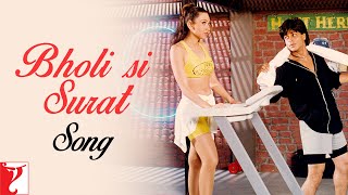 Bholi Si Surat Song | Dil To Pagal Hai | Shah Rukh Khan, Madhuri Dixit, Karisma Kapoor | Lata, Udit 