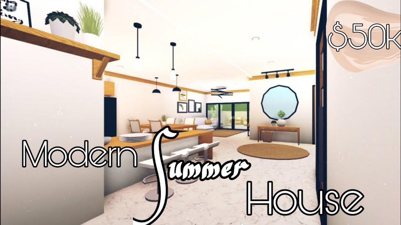 BLOXBURG: MODERN HOUSE || NO GAMEPASS || SPEEDBUILD || 50K - YouTube