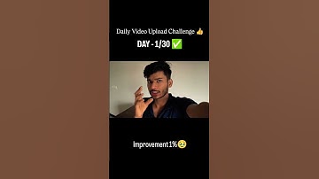 Day 1/30 | Daily Video Upload Challenge Begins 💪 | Let