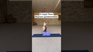 Camel pose variations from beginner to intermediate. #yoga #yogaforall #practiceyoga Camel pose variations from beginner to intermediate. #yoga #yogaforall #practiceyoga