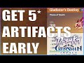 Ways To Get 5* Artifacts Early - Genshin Impact