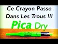 Le MEILLEUR CRAYON ? Crayon PICA Dry