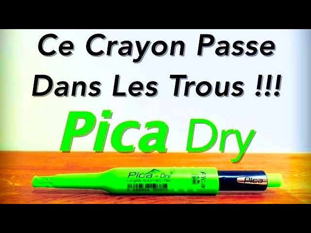 Le MEILLEUR CRAYON ? Crayon PICA Dry 