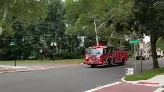 Springfield Engine 2 Responding to the Dump truck fire on Route 78E.