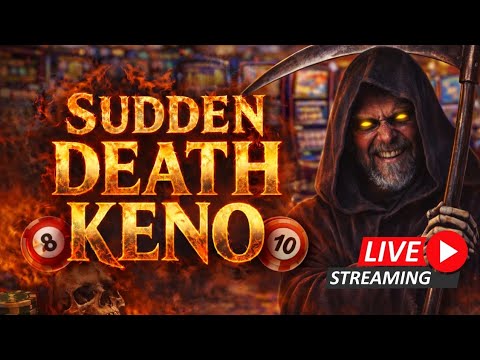 LIVE 🔴 Keno - You Pick'em!